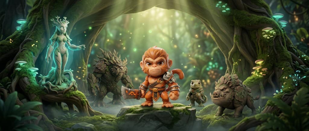 Mythic Wilds homepage